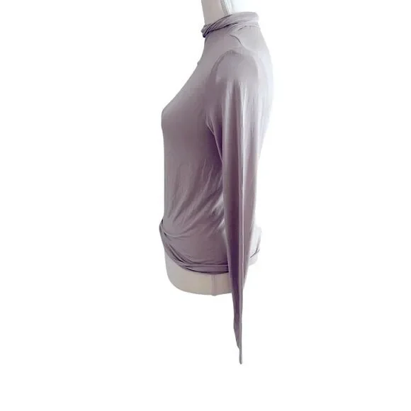 ENZA COSTA Viscose Jersey Twist Top Size Medium